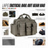 LAPG Tactical Bail Out Gear Bag, Survival Bug Out Bag, Hunting and Hiking Bag with Shoulder Strap & Carry Handle