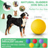 12 Pieces Colorful Rubber Dog Balls Tennis Balls for Fetch Training, 2.4 Inch Interactive Bounce and Floatable