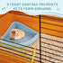Chinchilla, Eccliy Ceramic Corner Litter Box for Small Pets, Tip-Proof, Chew-Resistant, Triangle Potty Trainer Pet Pan
