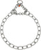 Herm Sprenger Stainless Steel Fur Saver Dog Collar, Medium Link Professional Training Slip Chain for Medium Large Dogs