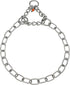 Herm Sprenger Stainless Steel Fur Saver Dog Collar, Medium Link Professional Training Slip Chain for Medium Large Dogs