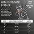 WAUDOG Reflective Cotton Dog Collar, Eco-Friendly Alternative for Small Medium Large Dogs with QR ID Tag