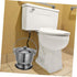 Stainless Steel Adult Potty Chair with Lid - Convenient Bed Pan