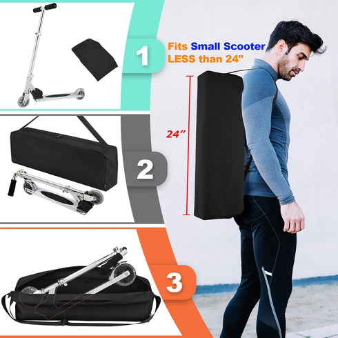 Cosmos Kick Scooter Carry Bag Portable Scooters Storage Bag Heavy Duty Carrying Case for Small Scooters