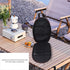 Set,Travel Camping Travel Cooking Utensils Bag,Camping Cooking Utensils Cookware Pouch Bag with Handle for BBQ Camp