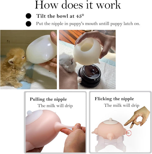 Puppy Milk Feeder Bottle: Essential Feeding Tool for Newborn Puppies