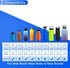 The Mass Wide Mouth Straw Lid, Compatibility with Most Sports Water Bottles