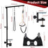 Hammock Hammock, Dog Grooming Table Arm with - Adjustable Height, Pet Grooming No Sit Haunch Holders, Loop Noose