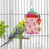 Hypeety Bird Chew Toy - Calcium Teeth Grinding Treats for Hamster, Parrot, Small Animal Cage, 1pc Color Random