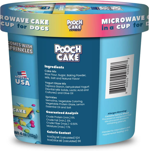 Pooch Cake Express - Birthday Cake Flavor