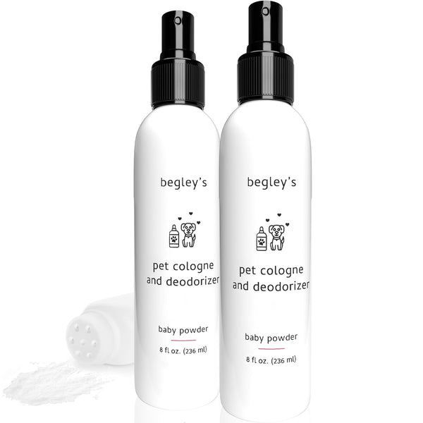 Begley's Pet Cologne and Deodorizer - Premium Essential Oil Dog Perfume Spray