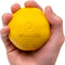 Indestructible Dog Ball, Lifetime Replacement for Medium & Large Breeds, Ultra Durable Natural Rubber - 3in Yellow