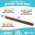 Raw Paws Jumbo Bully Sticks for Dogs, 12 inch, 5-ct - Extra Large, Long Lasting Chews from Free Range Cows