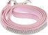 Sparkly Dog Leash with Rhinestones - PU Leather Training Leash for Small Dogs, Sparkly Studded Walking Chain