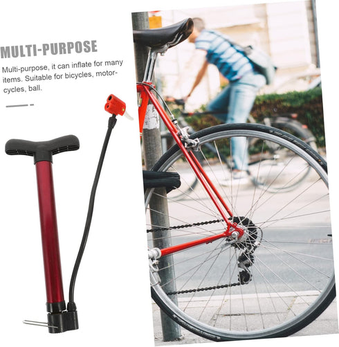 Portable Air Pump Bicycle Pump, Battery Car Yellow Plastic Needle