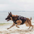 OneTigris Large Tactical Dog Harness, Adjustable No Pull Vest with Handle, Grey, Heavy Duty with Hook and Loop Panels