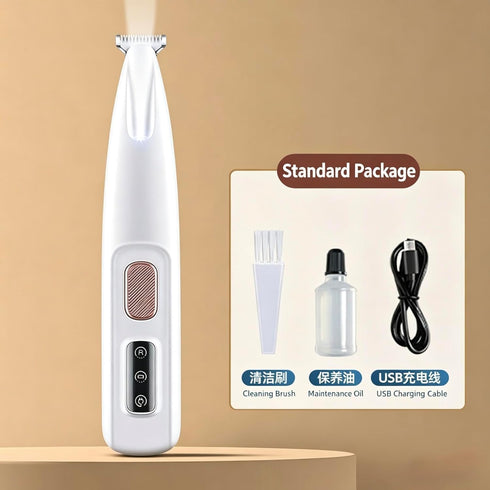 Generic Trimmer Trimmer Pet Paw with LED Light, Rechargeable Dog Cat Grooming Clippers, Cordless Electric Hair