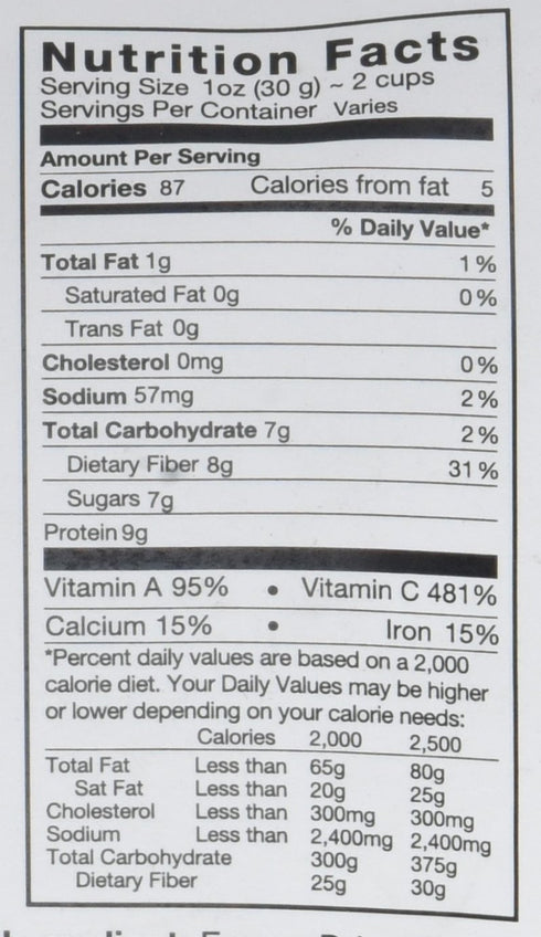 Pack 1 oz, 100% Backpacking, BioTree Labs Freeze Dried Broccoli Florets - of All Natural Healthy Snacks | Great