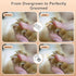 GLOWLY SUN 2-in-1 Trimmer 2 Dog Nail Clippers and Cat Nail Clippers with Light, Quick Sensor and Safety Guard, USB