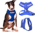 Training Dog Harness (L) - Blue Colour Coded Non-Pull Front and Back D Ring, Padded and Waterproof
