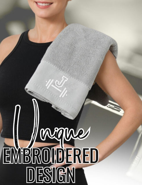 Gym Towel, Personalized Workout Gifts for Men, Women, Sports Lover, Exercise Fitness Gift for Gym Enthusiast on