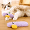 Cat Toy Kicker Pillows, Plush Catnip Cat Toy with Crinkle and Beep