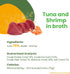 almo nature HQS Natural Tuna with Shrimps, Grain Free, Additive Free, Adult Cat Canned Wet Food, Flaked, 24 x 70g