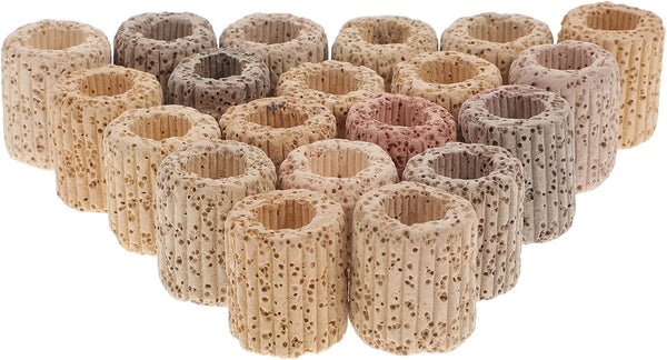 Mipcase Aquarium Plant Fixed Holder, 20pcs Pottery Water Plant Fixed Cup for Anti-Floating Aquarium Landscape