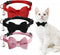 Breakaway Cat Collar with Bells: 3 Pack Adjustable Quick Release Kitten Collars for Boy & Girl Cats