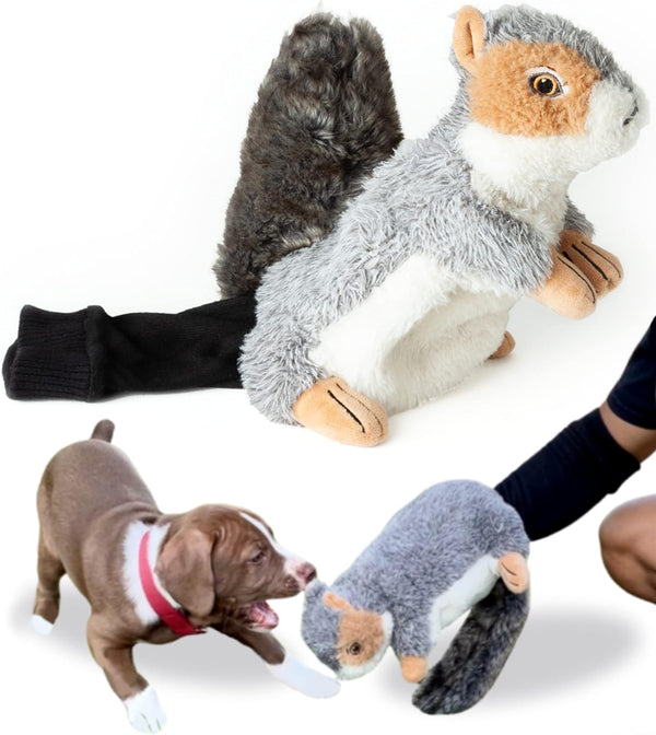 PuprPals Dog Toy Puppet with Tough Padding for Safe Interactive Play, Boredom-Busting Training and Exercise