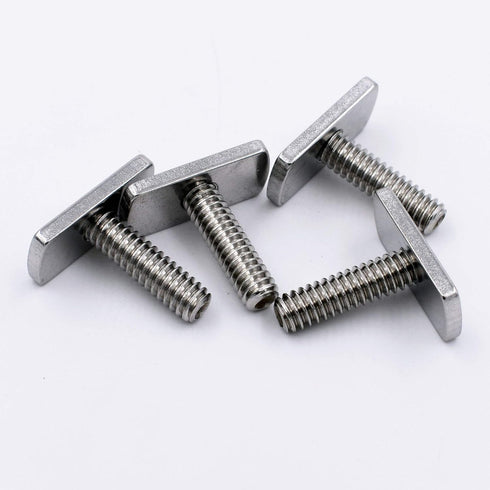 YYST 1/4 Inch - 20 Threads Kayak Rail/Track Screws & Track Nuts T Bolt Hardware Mounting Replacement Kit for Kayaks