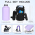Insulated Water Bottle 64 oz, Half Gallon Cold Jug, BPA Free Stainless Steel with Straw/Chug 2-in-1 Lid