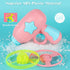 1 1 4 Cat Fetch Toy, Interactive Flying Cat Toy with Light Up Spinning Tops, LED Propellers and Flying