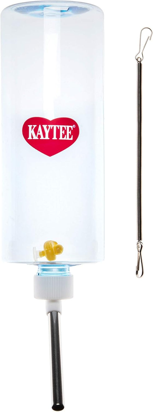 Kaytee Clear View Water Bottle, 32 oz, for Pet Rabbits, Ferrets, and Guinea Pigs