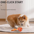 NIHUIFA Automatic Bouncing Toy with Interactive Sound Chew Resistant ABS for Indoor Outdoor Puppy Play