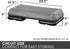 The Step Circuit Size Aerobic Platform with Risers for Adjustable Home Workout, Stair Stepper for Exercise