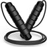 Jump Rope, Adjustable Steel Cable with Foam Handles, Tangle-Free Rapid Speed Jumping Rope for Fitness, Home Exercise