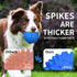 Apasiri Dog Balls for Aggressive Chewers - Squeaky Balls for Large Breeds, 2 Pack