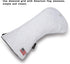 Golf Head Covers for Driver Fairway #3#5 Hybrid, USA Flag for Club Men Women, (Black or White)
