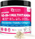 Dog Vitamins Powder, Probiotics & Digestive Enzymes for Gut Health, Complete Supplement for Joint & Skin Support