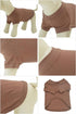 Lovelonglong 2019 Pet Clothing Basic Blank T-Shirt Tee Shirts for Large Dogs Coffee XXXXL Costumes
