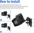 AQUANEAT Circulation Pump, Aquarium Wave Maker, Fish Tank Powerhead Submersible Water Pump with Suction Cup (Middle 800