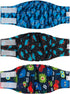 CuteBone Dog Belly Bands for Male Dogs Wraps Washable Doggie Diapers DM07L