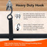 Kayak Storage Strap System with Adjustable Wall Mount Straps for 1 or 2 Kayaks