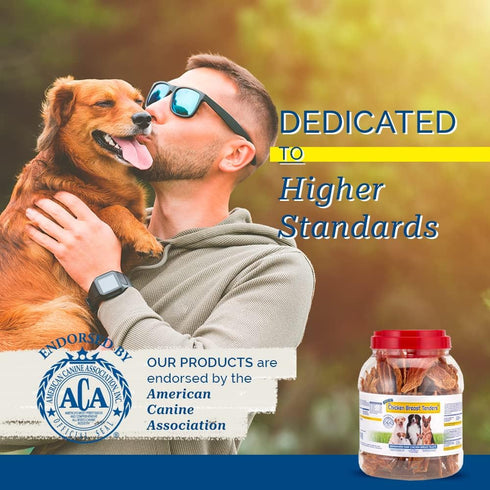 PCI Pet Center Inc. Chicken Breast Tenders - Raw Dehydrated Chicken Breast Fillets Dog Treats, 2 Pound