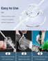 Pawfly 20 Pack Aquarium Suction Cups and 40 Adjustable Zip Ties Set for Fish Tank Tools, Moss, Airline Tubing