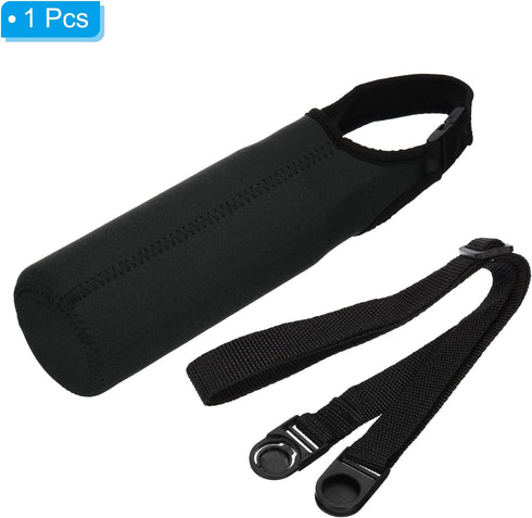 PATIKIL Water Bottle Sling Bag, Neoprene Portable Insulated Bottle Holder Carrier with Removable Adjustable Shoulder