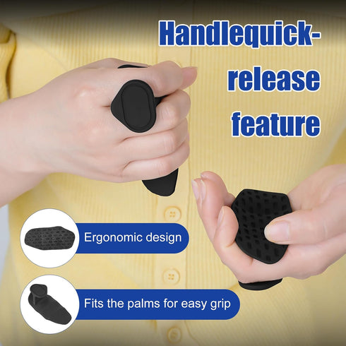 Lymocsu Weight Lifting Grips,Lifting Grips for Men and Women, Non-Slip and wear-Resistant rypt Grip, Used