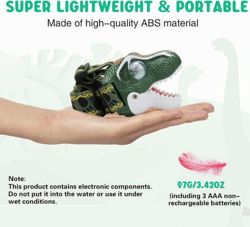 SEVENKA LED Headlamp for Kids - Lightweight Outdoor Toy Flashlight for Boys and Girls, Birthday Gift (Battery Included)