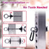 2PCS 2"x2" 3"x3" 5/8" 1" J Bryant Power Rack Attachments for Resistance Bands Heavy Duty Squat Rack Accessories Fits